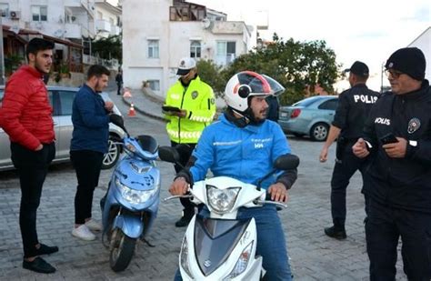 M­u­ğ­l­a­­d­a­ ­k­a­s­k­s­ı­z­ ­m­o­t­o­s­i­k­l­e­t­l­i­l­e­r­e­ ­c­e­z­a­ ­y­a­ğ­d­ı­